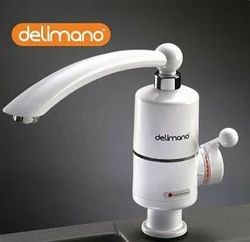Миттєвий проточний кран водонагрівач Delimano