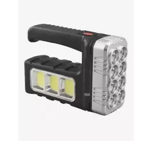 Ліхтар акумуляторний Solar Energy світлодіодний портативний USB з повербанком на природу та вдома