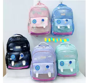 Шкільний яскравий рюкзак для дівчаток