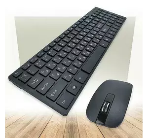 Бездротова клавіатура + мишка K-06 для комп'ютера ПК і ноутбука