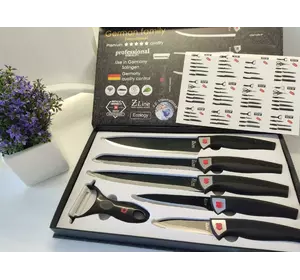 Набір кухонних ножів із 5 штук German family GF-24