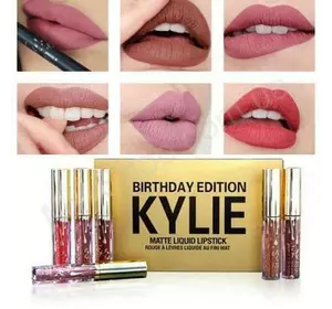 Набір Кайлі рідких матових помад. Кайлі Дженнер Kylie Jenner Birthday Edition
