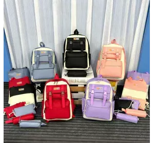 Рюкзак 4 в 1 шкільний для дівчинки