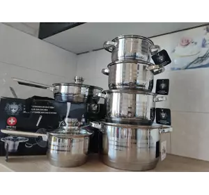 Набор посуды SwissHaus Cookware Set из 12 предметов