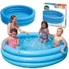 Детский надувной бассейн  «Синий кристалл» на  324 литра + ПОДАРОК