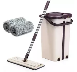 Швабра с отжимом Scratch Cleaning Mop большое