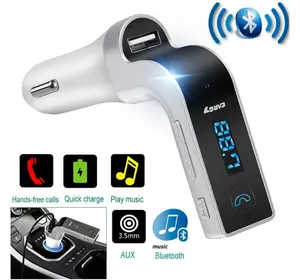 Автомобильный FM трансмиттер модулятор G7 FM Bluetooth