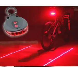 Велофонарь, габарит лазер, задний велофонарь с лазерами
