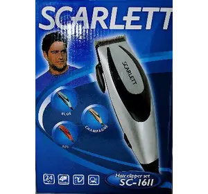Машинка для стрижки волос Scarlett 24Вт