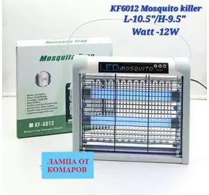 Электрический УФ-лампа 6012 от комаров, светодиодный ночник, ловушка для насекомых Mosquito Killer