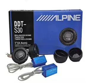 Автомобильные ВЧ динамики твитеры Alpine DDT-S30 180W