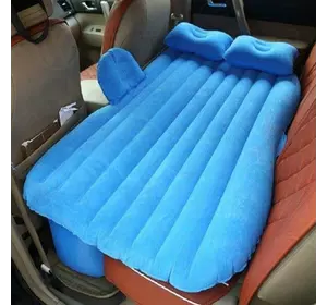 Надувной матрас в машину на заднее сиденье с насосом