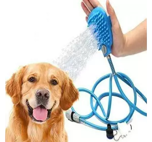 Щітка душ для купання собак Pet Bathing Tool