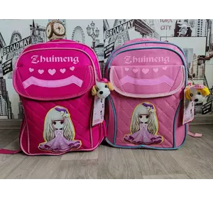 Рюкзак шкільний портфель сумка для дівчинки з БРЕЛКОМ